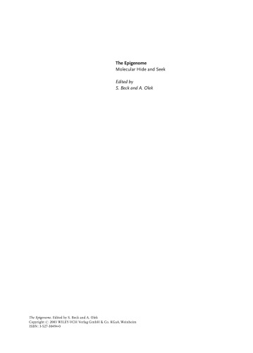 ﻿اپی ژنوم: پنهان و جستجوی مولکولی