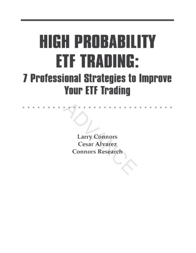 بازرگانی با احتمال بالا ETF: 7 استراتژی حرفه ای برای بهبود معاملات ETF شما