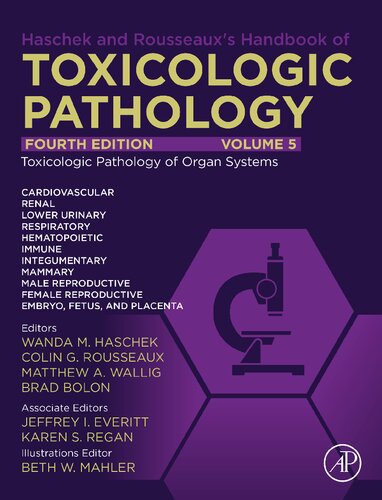 ﻿کتابچه راهنمای آسیب شناسی سم شناسی Haschek و Rousseaux ، جلد 5: آسیب شناسی سم شناسی سیستم های اندام
