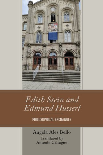 ﻿ادیت استین و ادموند هوسرل: مبادلات فلسفی