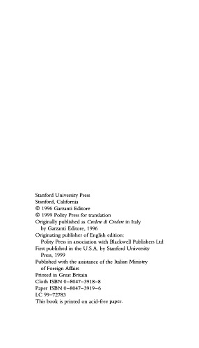 اعتقاد (حافظه فرهنگی در حال حاضر)