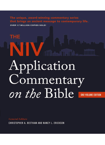 ﻿تفسیر برنامه NIV در مورد کتاب مقدس: نسخه یک جلدی