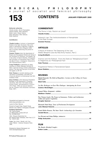 ﻿فلسفه رادیکال شماره 153