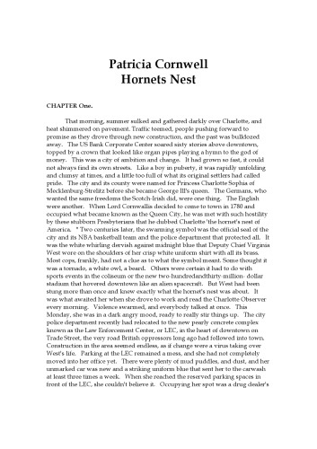 لانه هورنت (اندی برزیل ، کتاب 1)