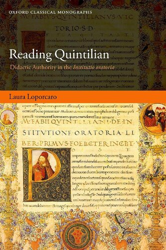 ﻿خواندن Quintilian: مرجع Didactic در موسسه مؤسسه