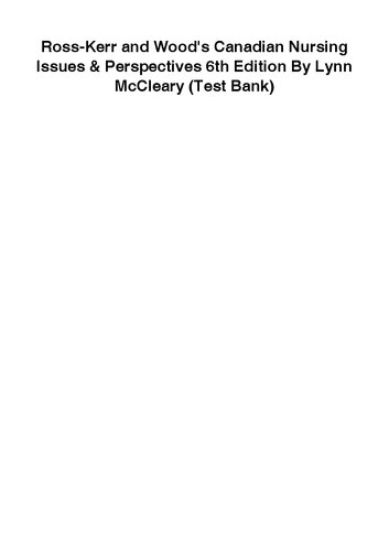 ﻿مسائل مربوط به پرستاری کانادایی راس-کر و وود