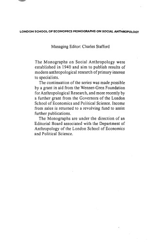 هنر مردم شناسی: مقاله ها و نمودارها (مونوگرافی های دانشکده اقتصاد لندن در مورد انسان شناسی اجتماعی)