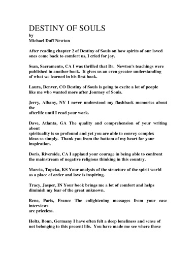 سرنوشت ارواح: مطالعات جدید زندگی زندگی میان زندگی