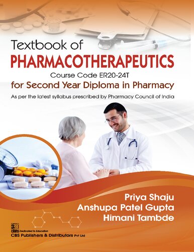 Textbook of Pharmacotherapeutics Course Code ER20–24T  for Second Year Diploma in Pharmacy
