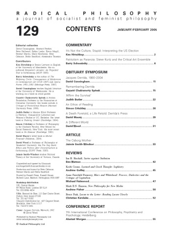 ﻿فلسفه رادیکال شماره 129