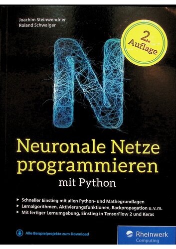 ﻿برنامه نویسی شبکه های عصبی با پایتون: ورود به هوش مصنوعی. با محیط یادگیری هوش مصنوعی ، دوره سقوط پایتون ، کروس و Tensorflow 2