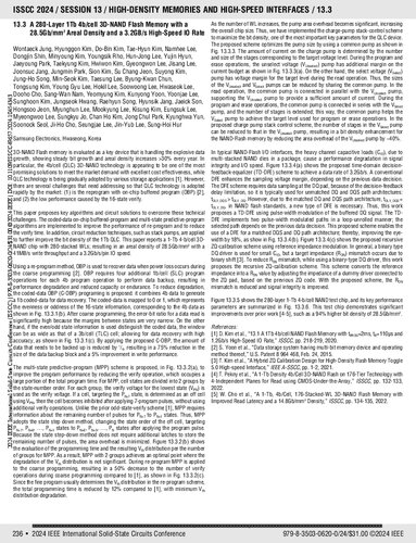 ﻿حافظه فلش 280 لایه 1TB 4B/Cell 3D-NAND با چگالیبر 28.5 گیگابایتی/mm2 و نرخ IO با سرعت بالا 3.2 گیگابایت در ثانیه