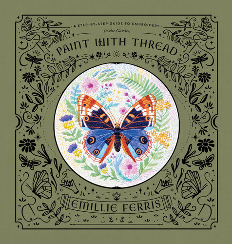 ﻿رنگ با موضوع: در باغ: یک راهنمای گام به گام برای گلدوزی