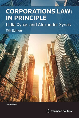 Corporations Law: In Principle