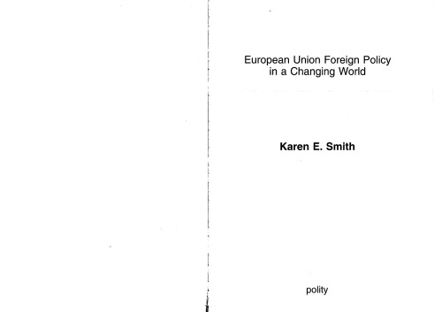 ﻿سیاست خارجی اتحادیه اروپا در جهان در حال تغییر