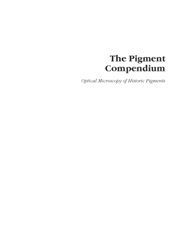 Compendium Pigment: میکروسکوپ نوری رنگهای تاریخی