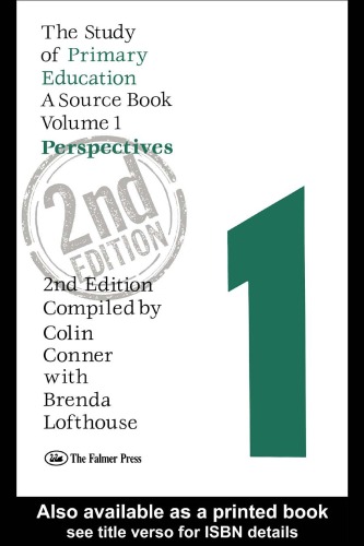 مطالعه آموزش ابتدایی: کتاب منبع ، چاپ دوم ، جلد. 1 (مطالعه آموزش ابتدایی)