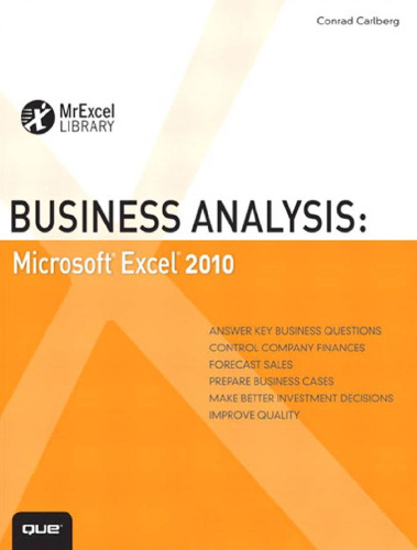 تجزیه و تحلیل تجارت: Microsoft Excel 2010 (کتابخانه MrExcel)