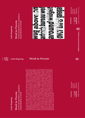 Word in process: در مورد تفسیر ، به دست آوردن و تولید کلمات