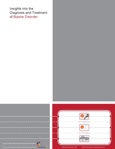 ﻿بینش در مورد تشخیص و درمان اختلال دو قطبی