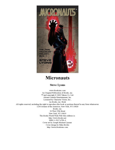 ﻿کتاب Micronauts 1 - میکرونات