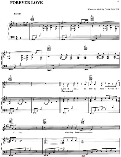 موسیقی برای همیشه لطفا برای عشق