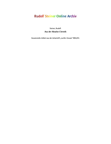 از آلمانی Chronicle Akasha