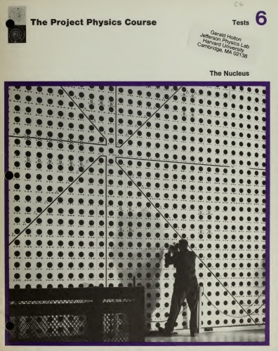 دوره فیزیک پروژه: کتابچه تست واحد 6: هسته