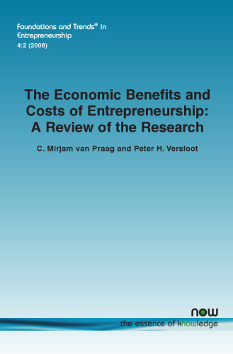 مزایای اقتصادی و هزینه های کارآفرینی (مبانی و روند کارآفرینی)