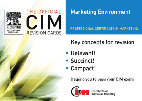 ﻿CIM Revision card: Marketing Environment 05 06 (Cim Revision Card)