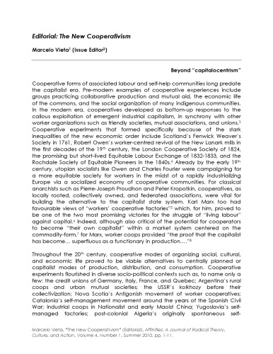 Affinities: مجله تئوری، فرهنگ و عمل رادیکال