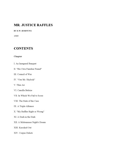 آقای عدالت Raffles