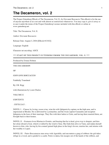 ﻿دکامرون (جلد 2)