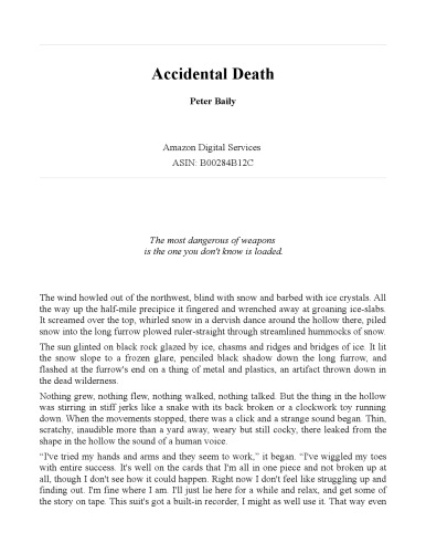 ﻿مرگ تصادفی