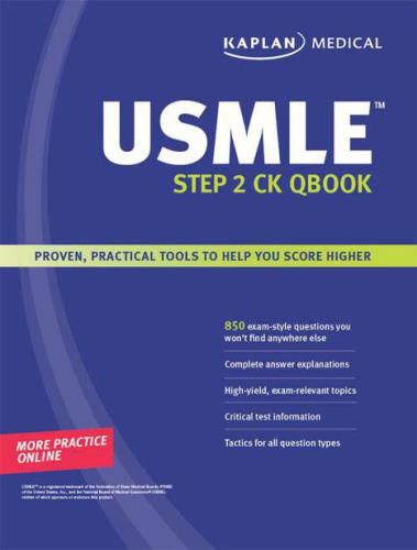 Kaplan Medical USMLE مرحله 2 CK Qbook