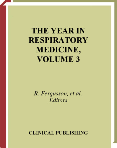 ﻿سال در طب تنفسی جلد 3 (2006)
