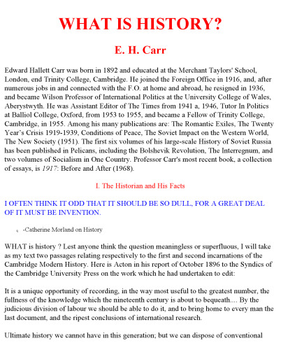 ﻿تاریخ چیست؟