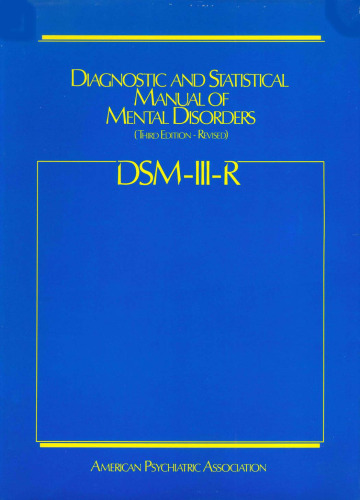 راهنمای تشخیصی و آماری اختلالات روانی: DSM-III-R