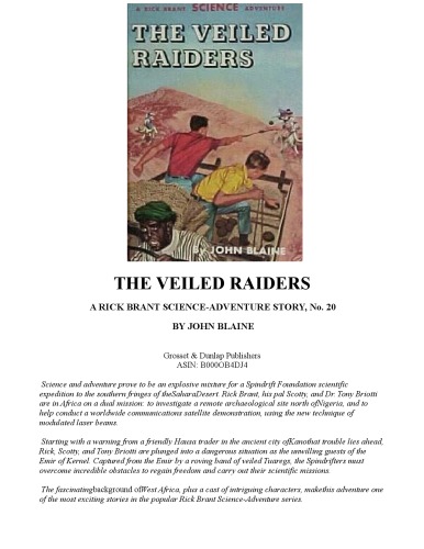 ﻿The Veiled Raiders (ماجراجویی علمی ریک برانت شماره 20)
