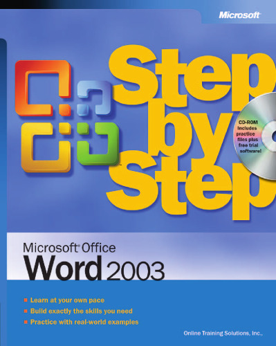 ﻿Microsoft Office Word 2003 گام به گام (گام به گام (مایکروسافت))