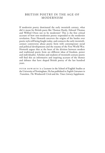 ﻿شعر بریتانیا در عصر مدرنیسم