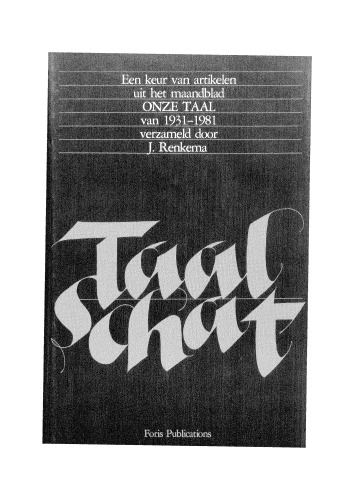 طالشات: گزیده ای از مقاله های ماهنامه Onze Taal