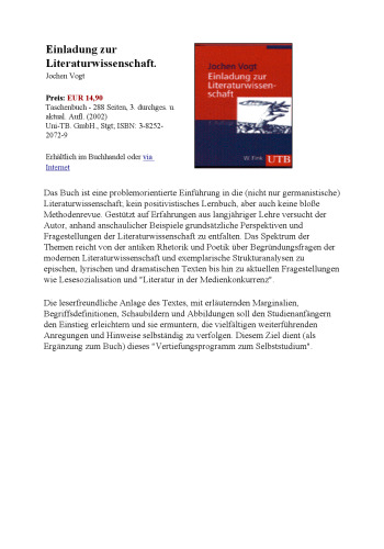 دعوت به مطالعات ادبی