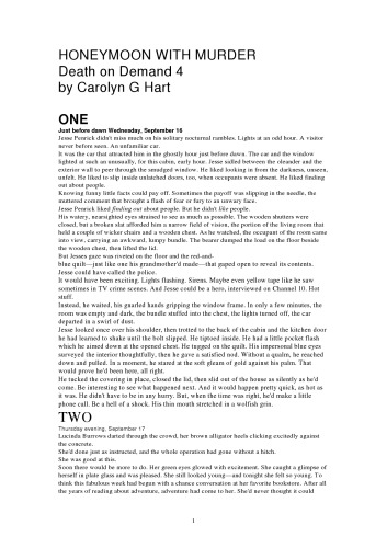 ماه عسل با قتل