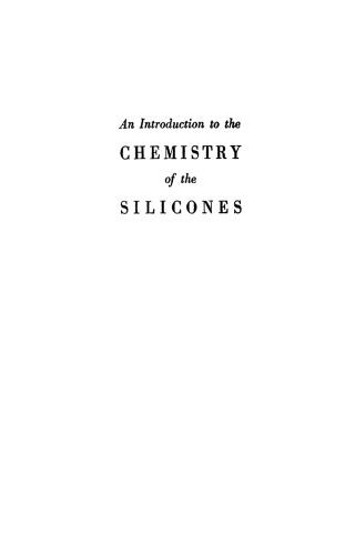 شیمی مقدمه ای از سیلیکون ها