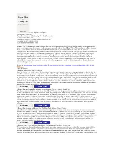 زندگی بالا و رهایی از مرگ: توهم ما از معصومیت