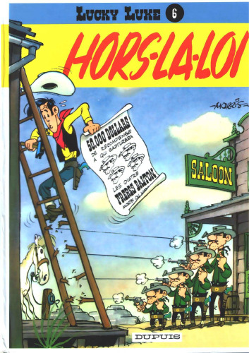 خوش شانس لوک 06: هورس لا لا (نسخه فرانسوی)