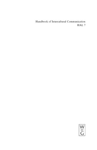 کتابچه راهنمای ارتباطات فرهنگی (کتابچه های زبانشناسی کاربردی HAL 7)