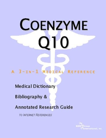 Coenzyme Q10 - فرهنگ لغت پزشکی ، کتابشناسی ، و راهنمای تحقیقات بدون شرح مراجع اینترنتی