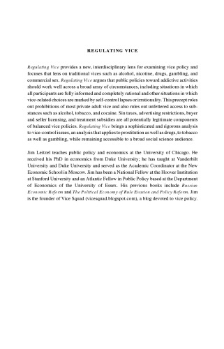 تنظیم مقررات: منع های غلط و کنترل واقع بینانه